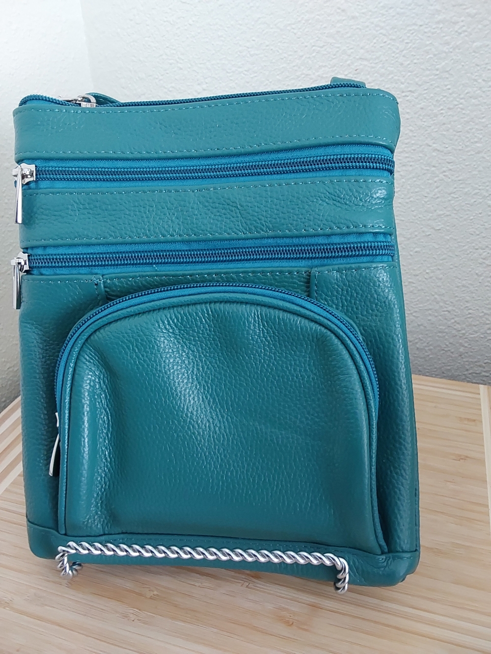 Roma Leather Crossbody Bag